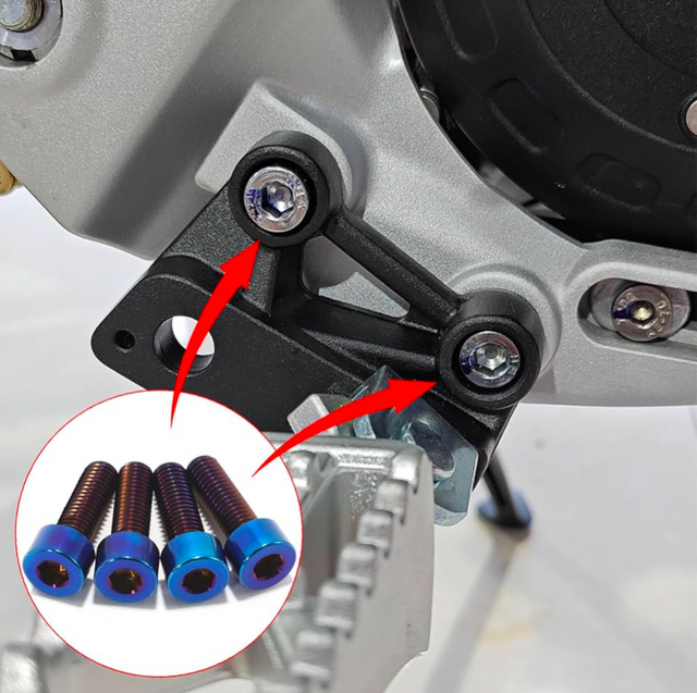 Surron Light Bee Titanium Peg Bracket Bolts