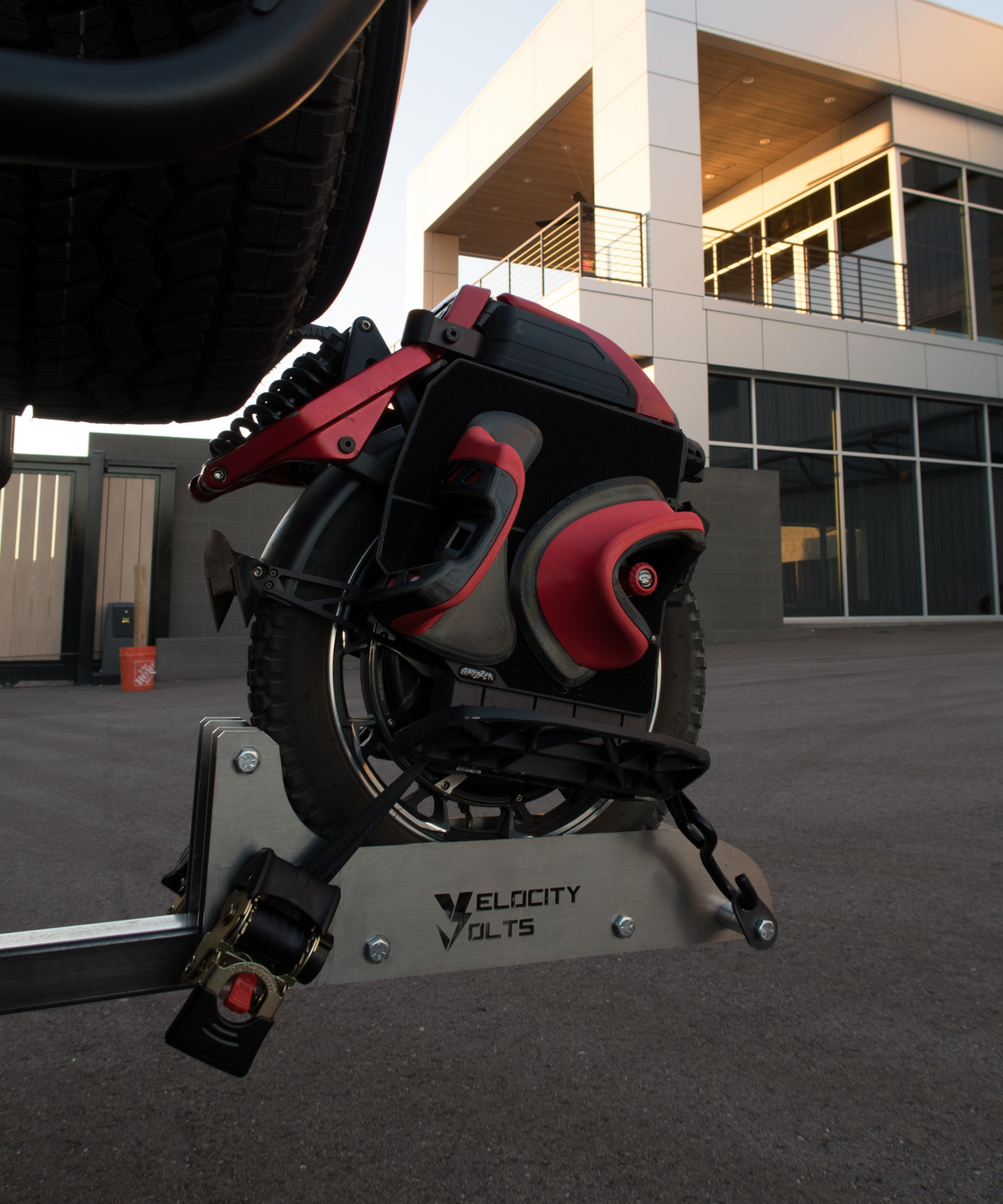 World's First EUC Hitch Carrier | Electric Unicycle Rack – Velocity Volts