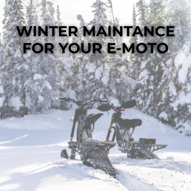 Winter Riding Reality: Essential Maintenance Tips for Your Emoto