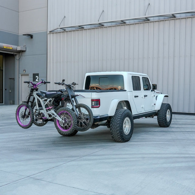 Double Charge Carrier: The Ultimate Modular Bike Rack - VelocityVolts