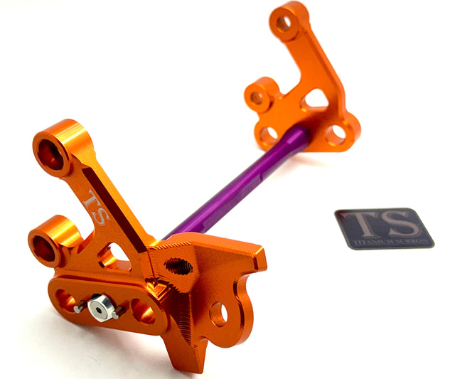 CNC Aluminum Footpeg Bracket Assembly Surron LBX