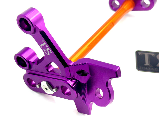 CNC Aluminum Footpeg Bracket Assembly Surron LBX