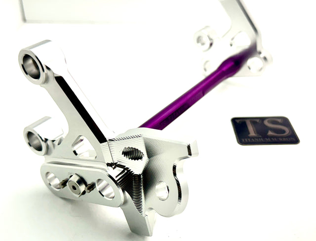 CNC Aluminum Footpeg Bracket Assembly Surron LBX