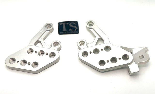 CNC Aluminum Footpeg Drop Brackets