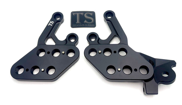 CNC Aluminum Footpeg Drop Brackets
