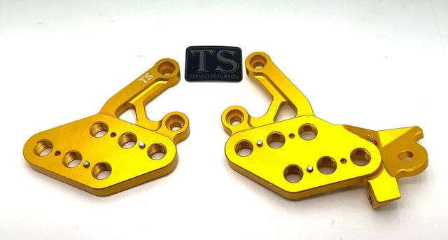 CNC Aluminum Footpeg Drop Brackets