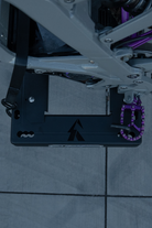 Electric dirt bike hitch carrier mounting plate for Talaria and Throne Strike
