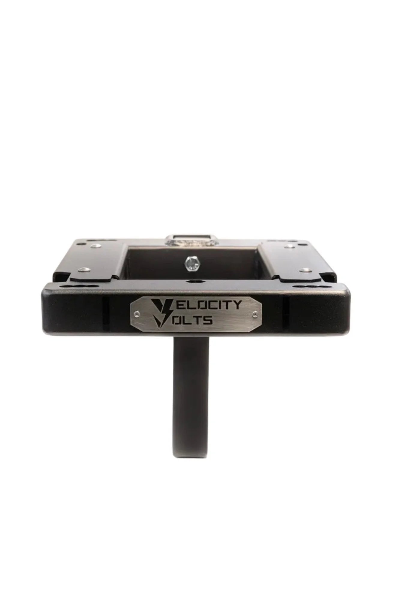 Electric dirt bike hitch carrier with foot-peg anchor mount for Tork Pro Sport and Zero XB